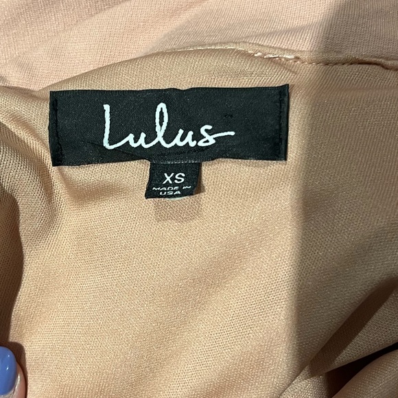 LULUS pink off the shoulder dress size XS - Picture 3 of 3